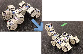 A Distributed Reconfiguration Planning Algorithm for Modular Robots